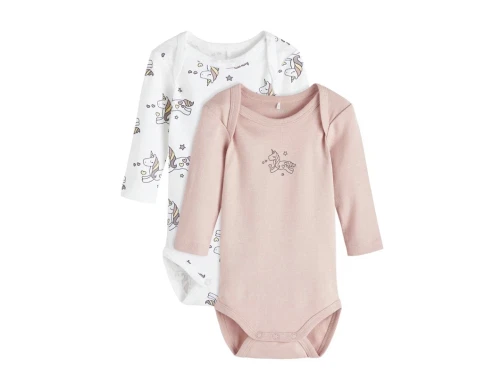 Name It bright white unicorn body (2-pak)